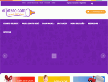 Tablet Screenshot of eltetero.com